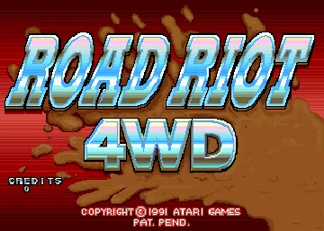 Road Riot 4WD screen shot title